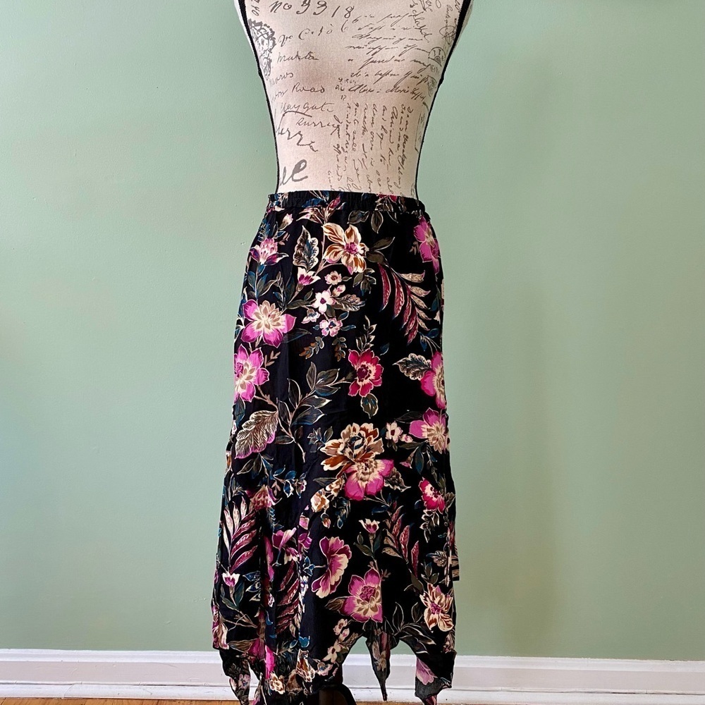NEW - Jessica Simpson Floral Maxi Tiered Skirt - Picture 4 of 16